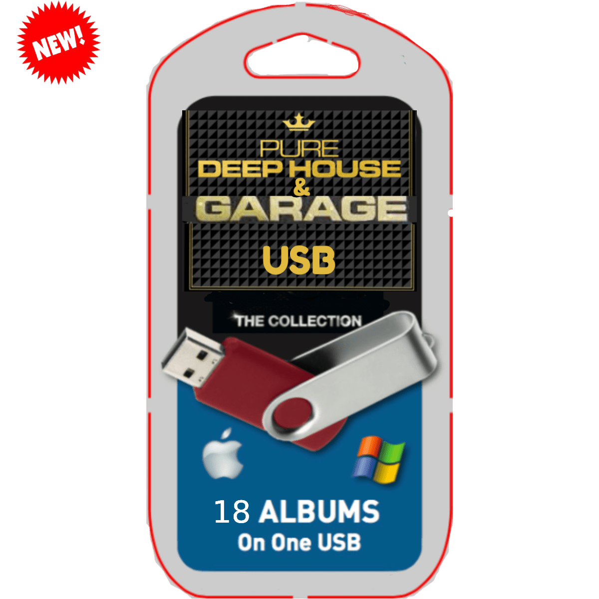 Pure Deep House & Garage USB - Chinchilla Choons